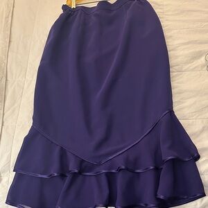 Elegant Purple Women's Skirt